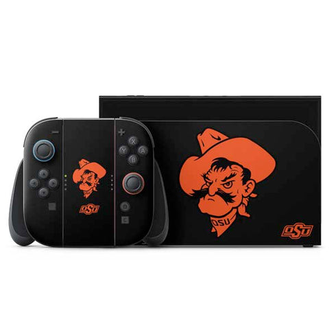 Oklahoma State University OSU Cowboys Nintendo Switch 2 (2025) with Joy-Con Skin